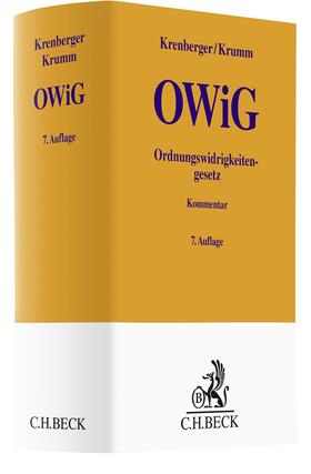 Krenberger / Krumm | Ordnungswidrigkeitengesetz: OWiG | Buch | sack.de