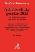  Arbeitsschutzgesetze 2022 | Buch |  Sack Fachmedien