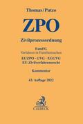 Thomas / Putzo |  Zivilprozessordnung: ZPO | Buch |  Sack Fachmedien