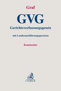 Graf |  Gerichtsverfassungsgesetz: GVG | Buch |  Sack Fachmedien