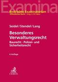 Seidel / Stendel / Lang |  Besonderes Verwaltungsrecht | Buch |  Sack Fachmedien