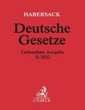 Habersack / Schönfelder |  Deutsche Gesetze Gebundene Ausgabe II/2022 | Buch |  Sack Fachmedien