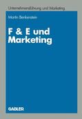 Bach / Benkenstein |  F & E und Marketing | Buch |  Sack Fachmedien
