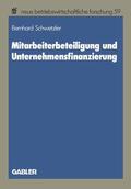 Schwetzler |  Mitarbeiterbeteiligung und Unternehmensfinanzierung | Buch |  Sack Fachmedien