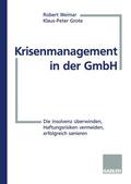 Grote |  Krisenmanagement in der GmbH | Buch |  Sack Fachmedien