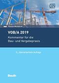 Diehr / Mestwerdt / DIN e.V. |  VOB/A + VOB/B 2019 | eBook | Sack Fachmedien