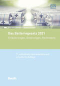 Ahlhaus / Öttinger / DIN e.V. |  Das Batteriegesetz 2021 | Buch |  Sack Fachmedien