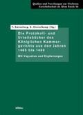Diestelkamp / Battenberg |  Die Protokoll- und Urteilsbücher des Königlichen Kammergerichts aus den Jahren 1465 bis 1480 | Buch |  Sack Fachmedien