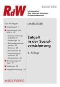 Marburger |  Entgelt in der Sozialversicherung | eBook | Sack Fachmedien