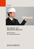 Hanne |  Das Glossar zum öffentlichen Baurecht | eBook | Sack Fachmedien