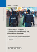 Lerm / Lambiase |  Einsatzrecht kompakt - Sachverhaltsbeurteilung für die Grundausbildung | Buch |  Sack Fachmedien