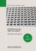 Rass / Engel-Lindner / Sorg |  Zertifizierung des WEG-Verwalters | Buch |  Sack Fachmedien