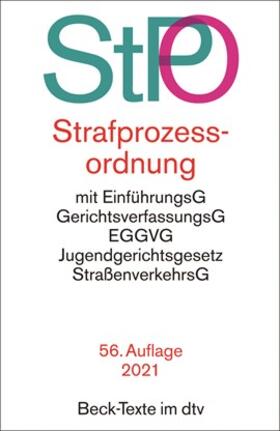 Strafprozessordnung: StPO | Buch | sack.de