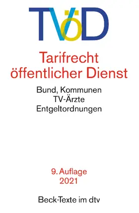  Tarifrecht öffentlicher Dienst: TVöD | Buch |  Sack Fachmedien