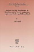 Dautel |  Konzentration und Wettbewerb in der Herstellung und im Vertrieb von Lastkraftwagen in der Bundesrepublik Deutschland. | Buch |  Sack Fachmedien