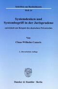 Canaris |  Systemdenken und Systembegriff in der Jurisprudenz | Buch |  Sack Fachmedien