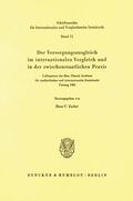 Zacher |  Der Versorgungsausgleich im internationalen Vergleich und in der zwischenstaatlichen Praxis. | Buch |  Sack Fachmedien