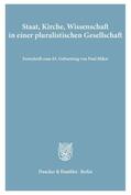Schwab / Giesen / Listl |  Staat, Kirche, Wissenschaft in einer pluralistischen Gesellschaft. | Buch |  Sack Fachmedien