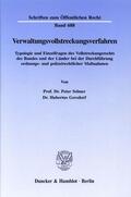 Selmer / Gersdorf |  Verwaltungsvollstreckungsverfahren. | Buch |  Sack Fachmedien