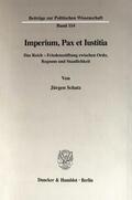 Schatz |  Imperium, Pax et Iustitia. | Buch |  Sack Fachmedien