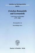 Kern |  Zwischen Romanistik und Germanistik. | Buch |  Sack Fachmedien