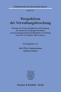 Sommermann / Ziekow |  Perspektiven der Verwaltungsforschung. | Buch |  Sack Fachmedien