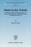 Anger / Dörner / Ehlers |  Islam in der Schule | Buch |  Sack Fachmedien