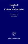 Rauscher / Althammer / Bergsdorf |  Handbuch der Katholischen Soziallehre. | Buch |  Sack Fachmedien