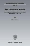 Krause |  Die souveräne Nation | Buch |  Sack Fachmedien