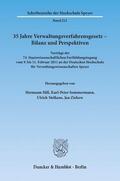 Hill / Sommermann / Stelkens |  35 Jahre Verwaltungsverfahrensgesetz | Buch |  Sack Fachmedien
