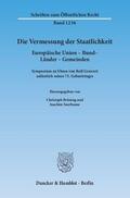 Brüning / Suerbaum |  Die Vermessung der Staatlichkeit | Buch |  Sack Fachmedien