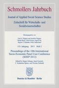 Ziebarth / Schupp / Gornick |  Proceedings of the 10th International Socio-Economic Panel User Conference (SOEP 2012) | Buch |  Sack Fachmedien