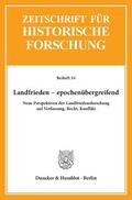 Baumbach / Carl |  Landfrieden - epochenübergreifend. | Buch |  Sack Fachmedien