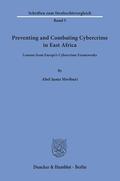 Mwiburi |  Preventing and Combating Cybercrime in East Africa | Buch |  Sack Fachmedien