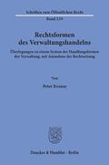 Krause |  Rechtsformen des Verwaltungshandelns. | eBook | Sack Fachmedien