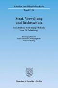 Baumeister / Roth / Ruthig |  Staat, Verwaltung und Rechtsschutz | eBook | Sack Fachmedien
