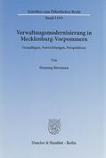 Biermann |  Verwaltungsmodernisierung in Mecklenburg-Vorpommern | eBook | Sack Fachmedien