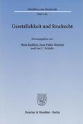 Kudlich / Montiel / Schuhr |  Gesetzlichkeit und Strafrecht | eBook | Sack Fachmedien