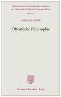 Heuer |  Öffentliche Philosophie | eBook | Sack Fachmedien