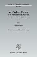 Anter |  Max Webers Theorie des modernen Staates | eBook | Sack Fachmedien