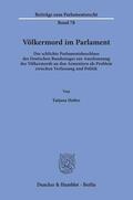 Holter |  Völkermord im Parlament. | eBook | Sack Fachmedien