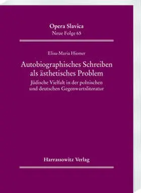 Hiemer |  Autobiographisches Schreiben als ästhetisches Problem | Buch |  Sack Fachmedien