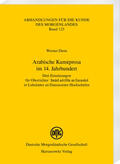 Diem |  Arabische Kunstprosa im 14. Jahrhundert | Buch |  Sack Fachmedien