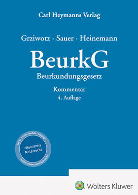 Grziwotz / Heinemann | BeurkG - Kommentar | Buch | sack.de