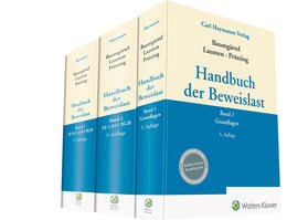 Baumgärtel / Laumen / Prütting | Handbuch der Beweislast, Bände 1 - 3 | Buch | sack.de