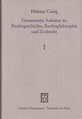 Coing / Simon |  Gesammelte Aufsätze zu Rechtsgeschichte, Rechtsphilosophie und Zivilrecht 1947-1975 | Buch |  Sack Fachmedien