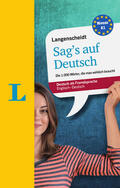Walther / Galloway / Meraner |  Langenscheidt Sag’s auf Deutsch - Deutsch als Fremdsprache | Buch |  Sack Fachmedien