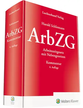 Schliemann |  ArbZG: Arbeitszeitgesetz   | Buch |  Sack Fachmedien