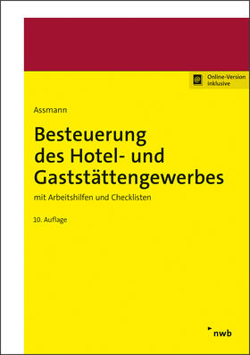 Assmann | Besteuerung des Hotel- und Gaststättengewerbes | Online-Buch | sack.de