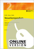 Große / Krause / Raabe |  Steuerkompendium, Band 2 | Online-Buch |  Sack Fachmedien